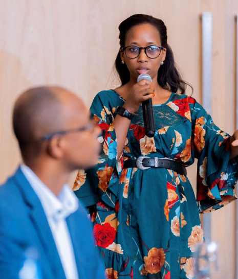 Marie Anne Dushimimana, Gender main streaming coordinator at rwanda Media Program by Fojo